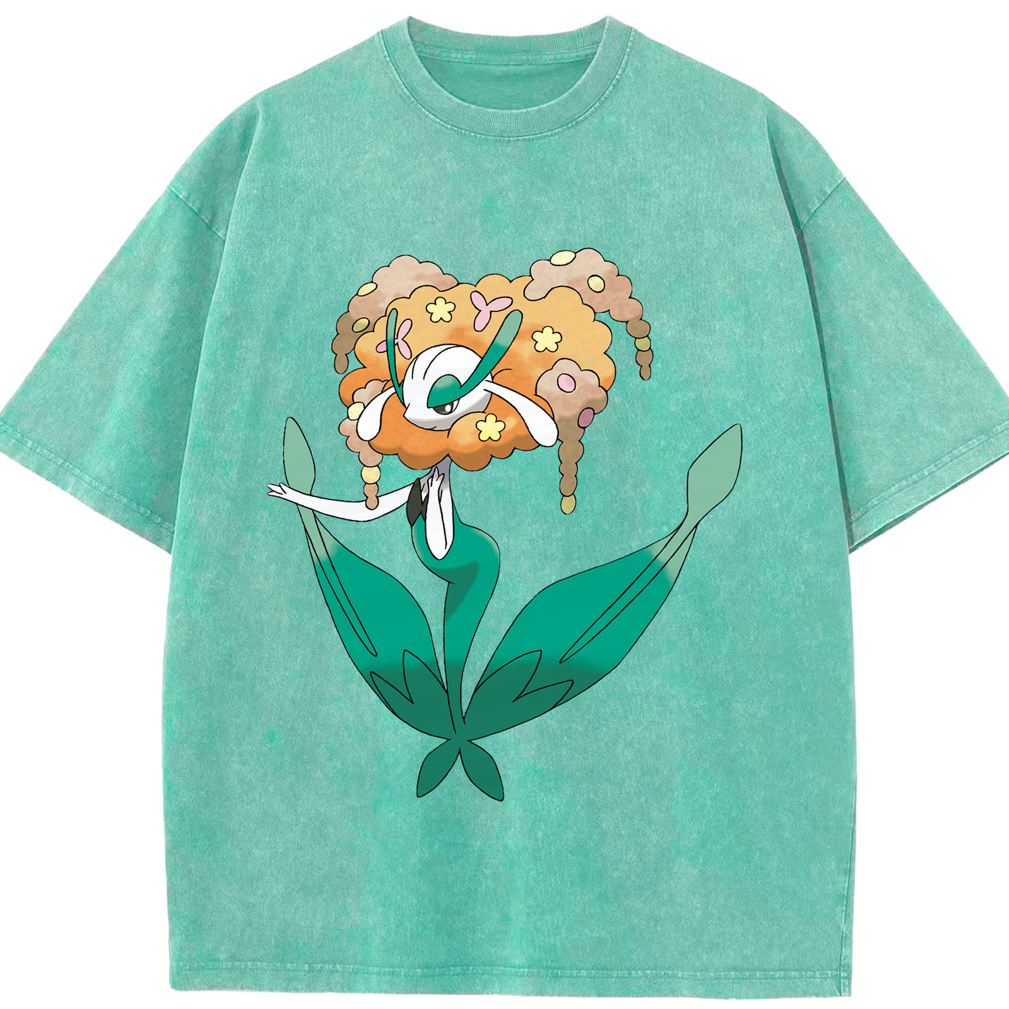 （画像用） ポケットモンスター Pokémon 綿100% ヴィンテージ風 半袖Tシャツ（フロントプリント）